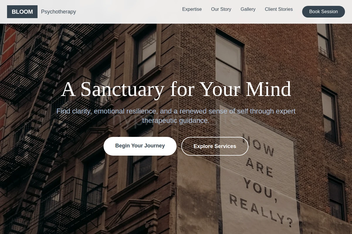 Bloom Psychotherapy